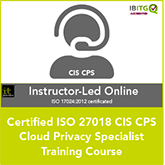 Certified ISO 27018 CIS CPS Training Course | GRC Solutions 